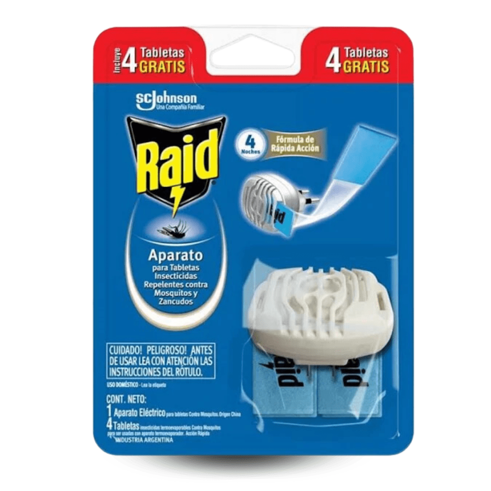 RAID APARATO + 4 TABLETAS1