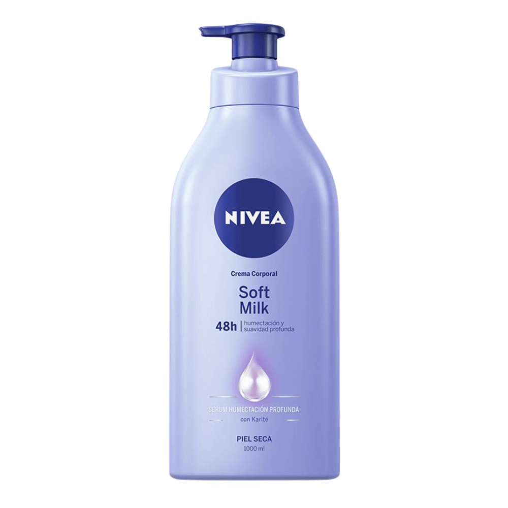 NIVEA CREMA SOFT MILK 1000ML1
