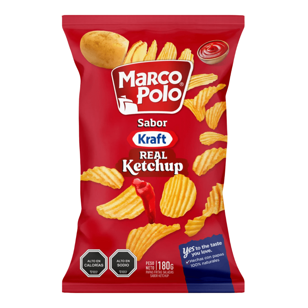 PAPAS KETCHUP MP 180GR1
