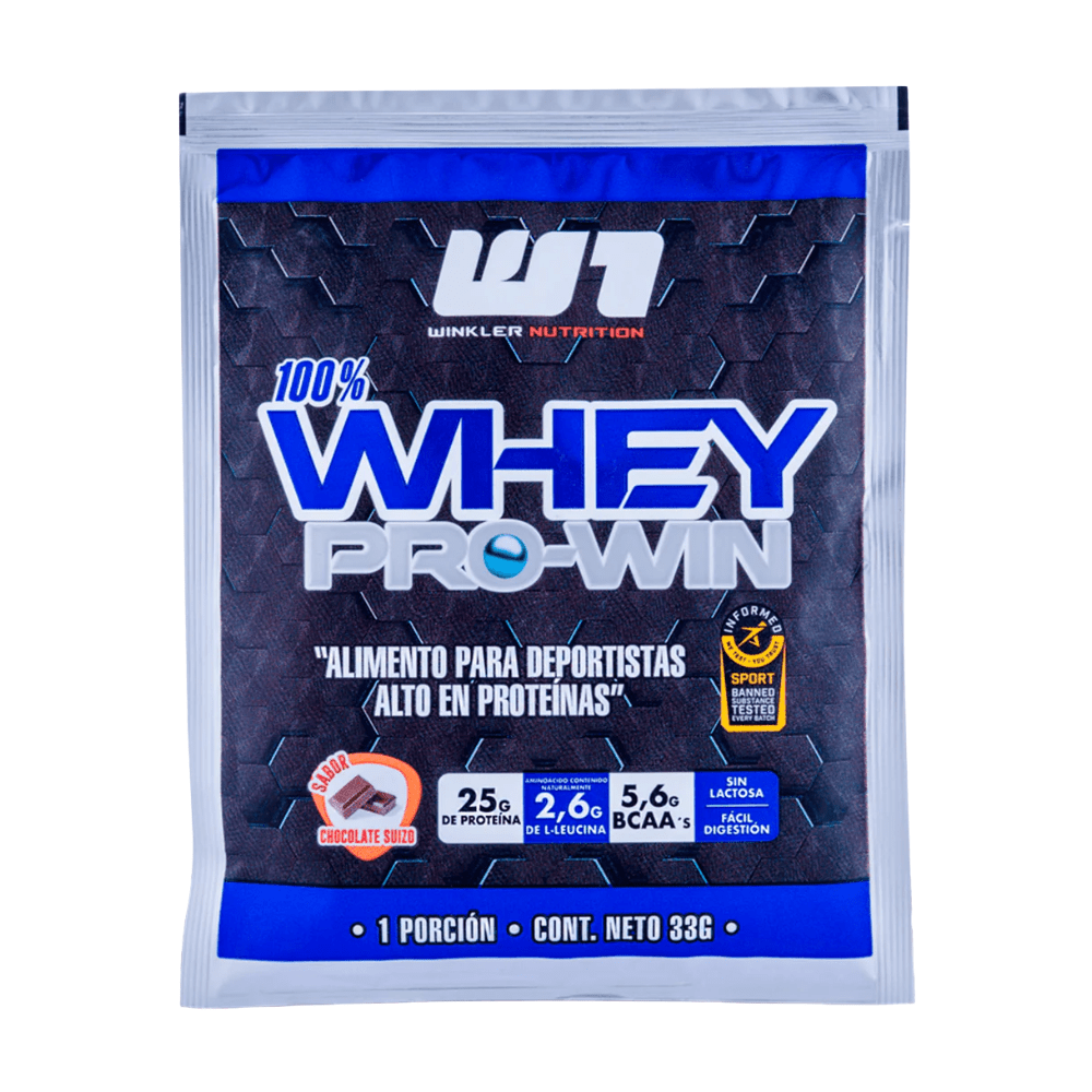 WHEY PRO WIN SACHET 33G CHOCOLATE SUIZO1