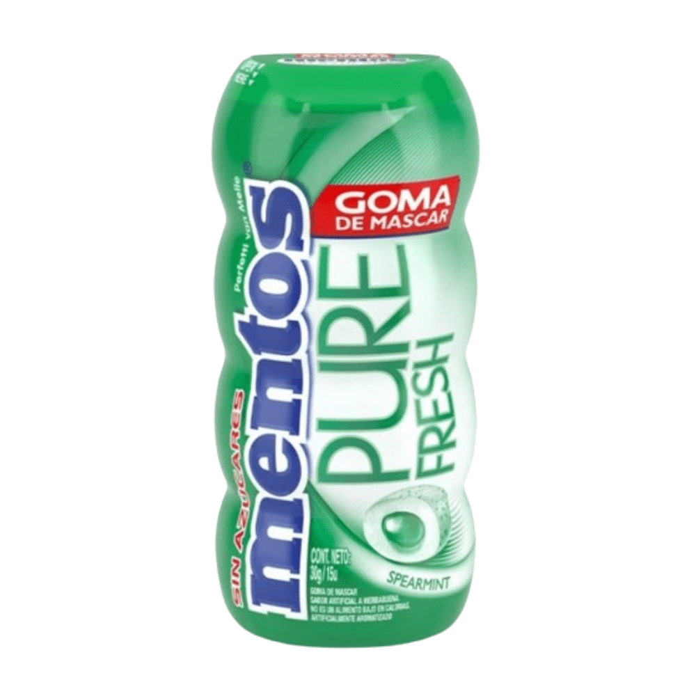 MENTOS GOMA DE MASCAR SPEARMINT 30GR1