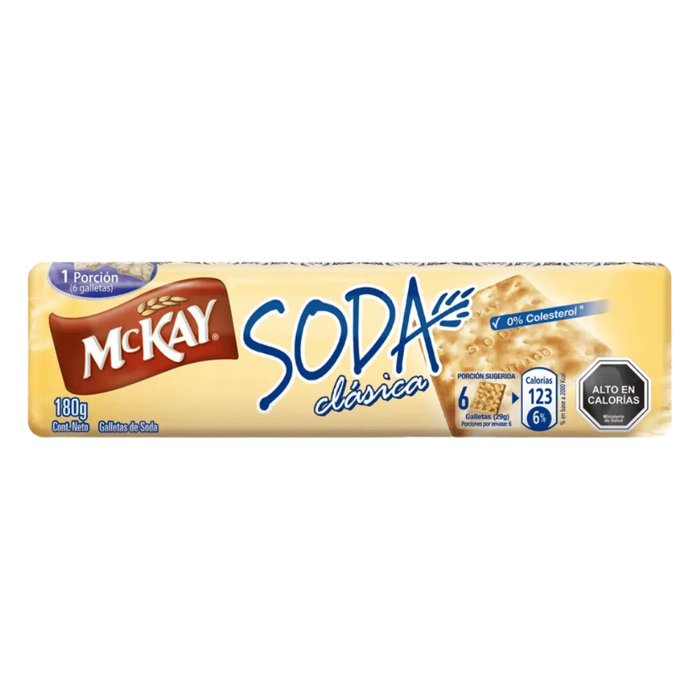 SODA MACKAY CLÁSICA 180G1