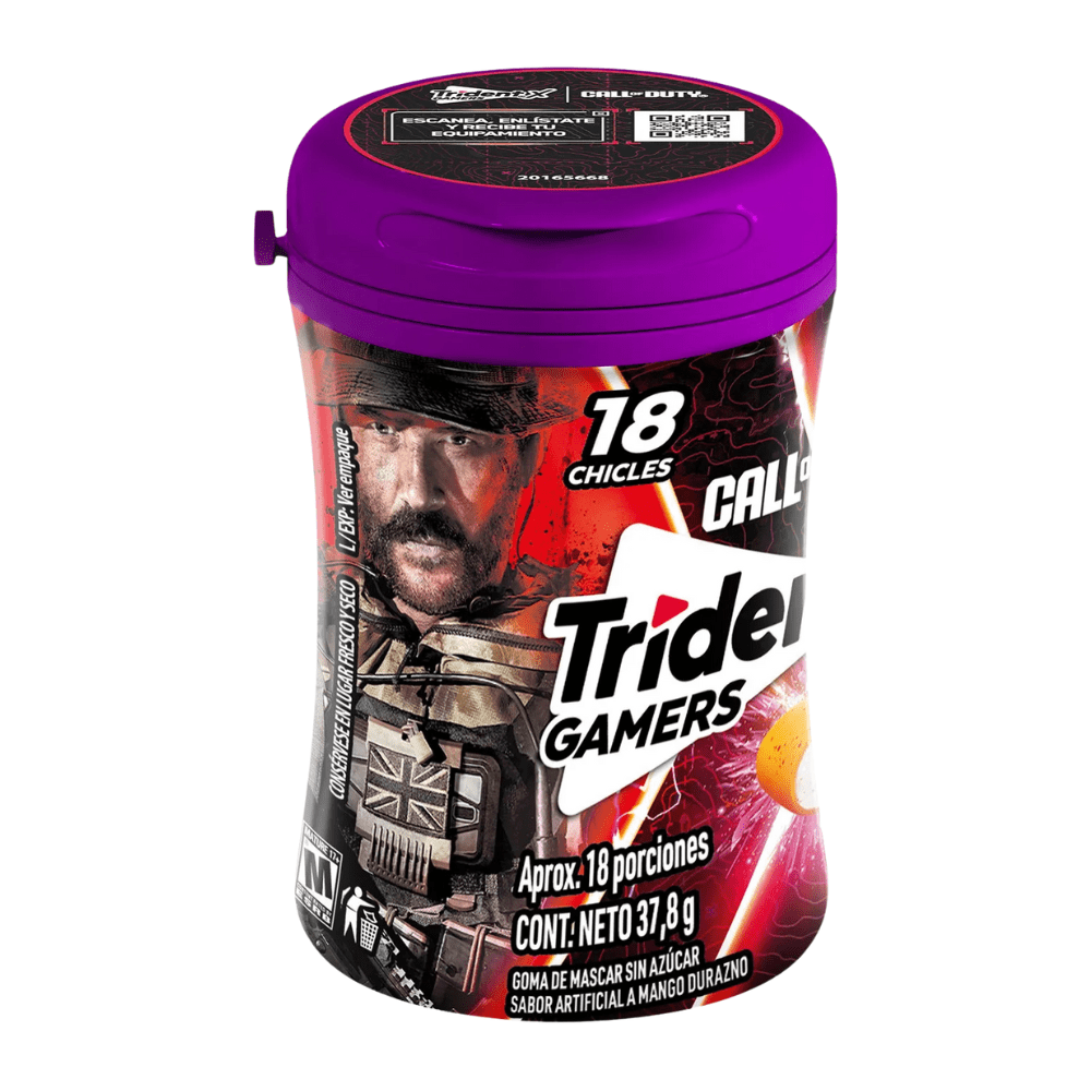 TRIDENT GAMERS MANGO DURAZNO 37.8GR1