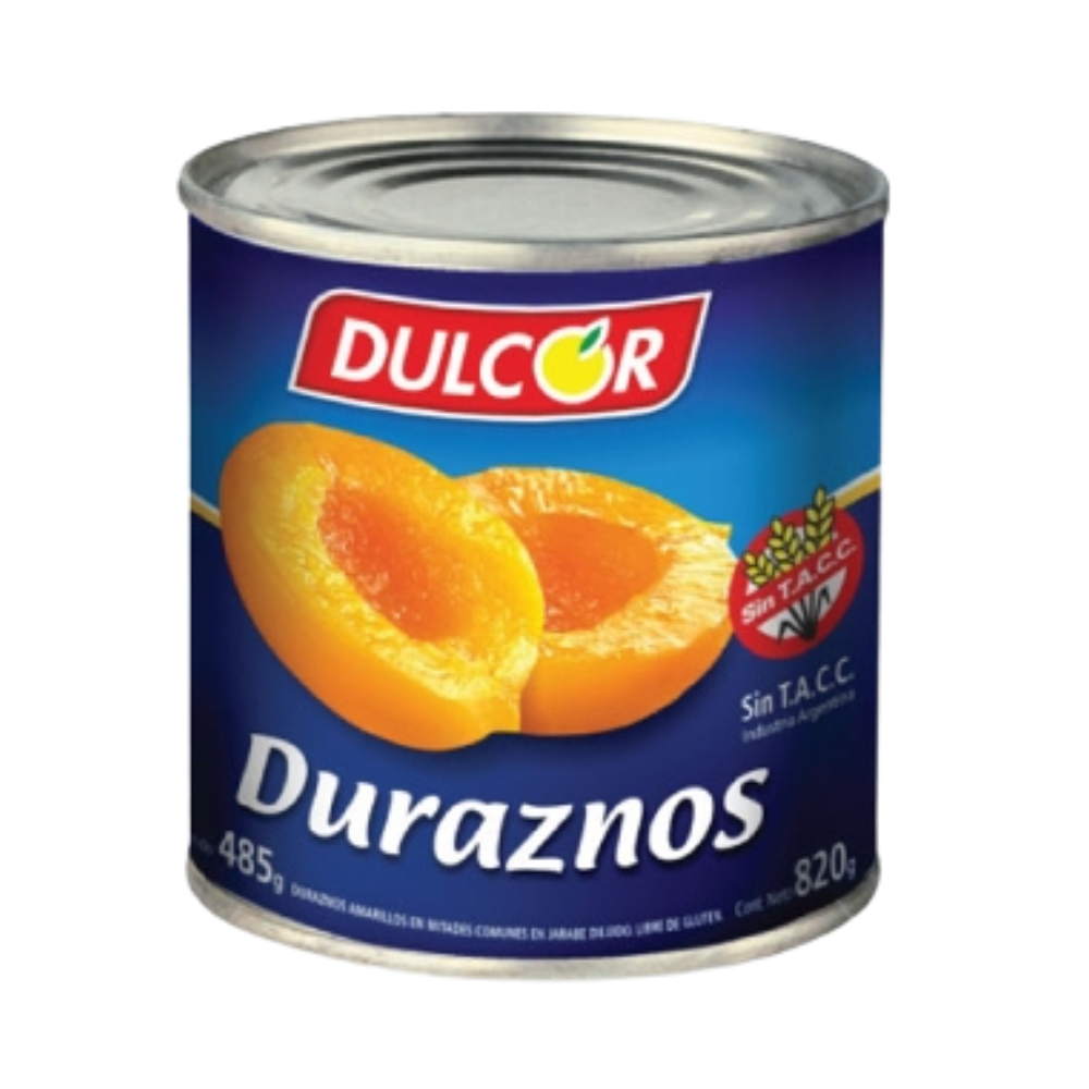 DURAZNO EN MITADES DULCOR 820GR1