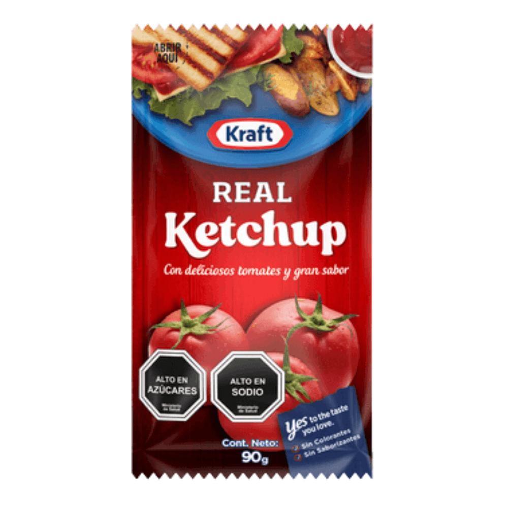 KETCHUP REAL KRAFT 90G1