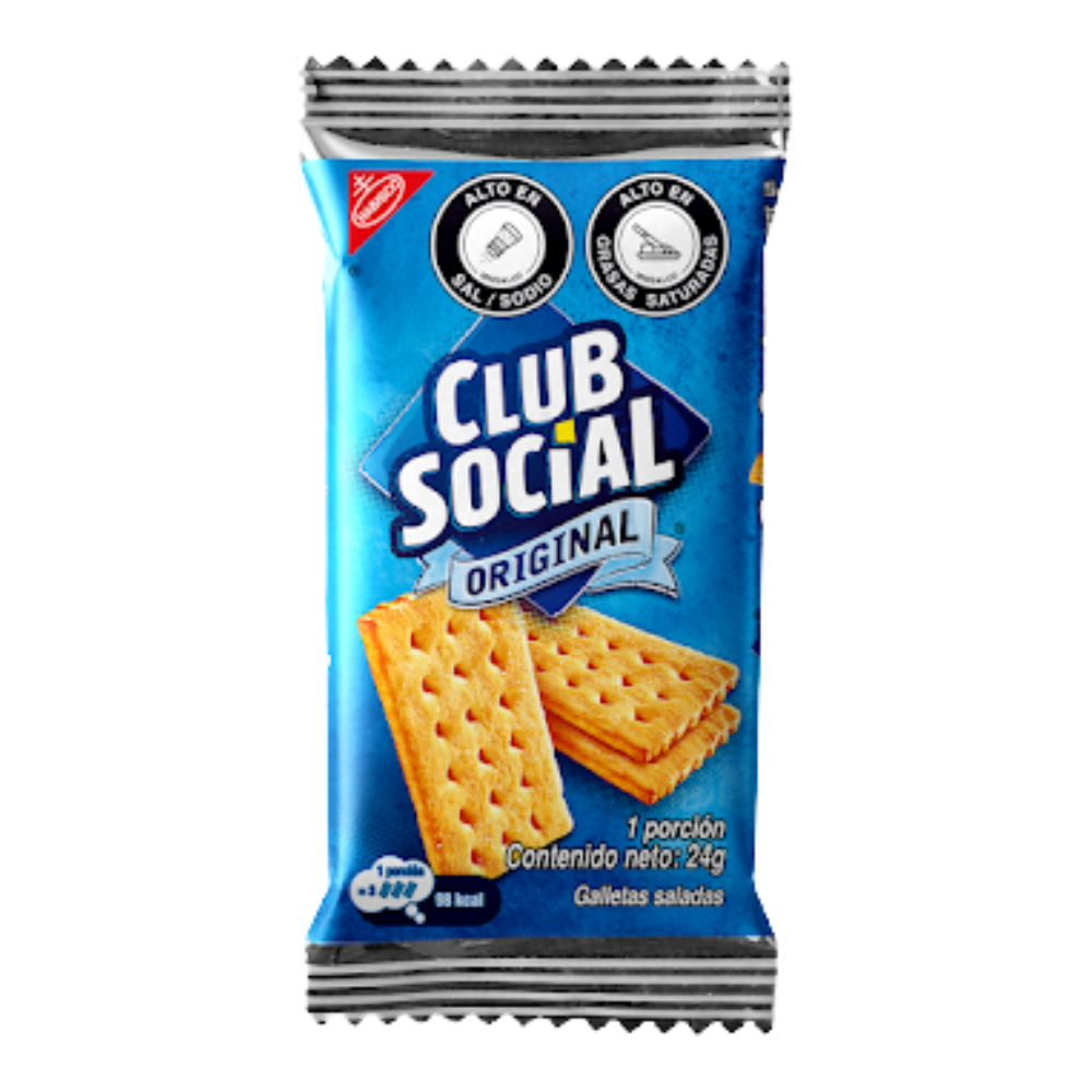 GALLETA CLUB SOCIAL INDV 24GR1