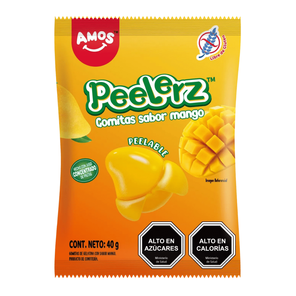 GOMITAS PEELERZ SABOR MANGO 40G1