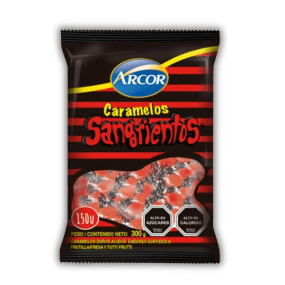 ARCOR CARAMELO SANGRIENTO 300GR1