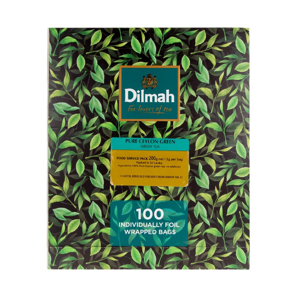 DILMAH PURE CEYLON GREEN 100U1