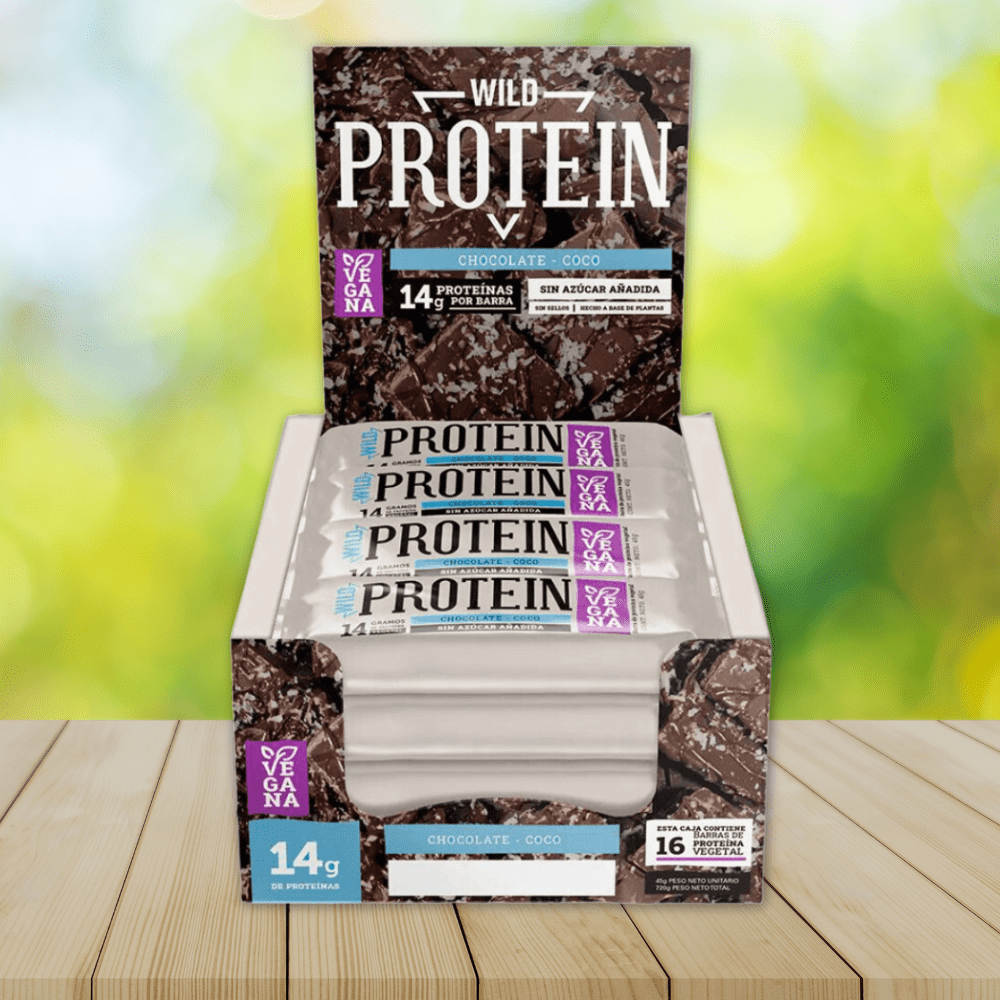 Barra Wild Protein Chocolate - Coco Disp.x16un1