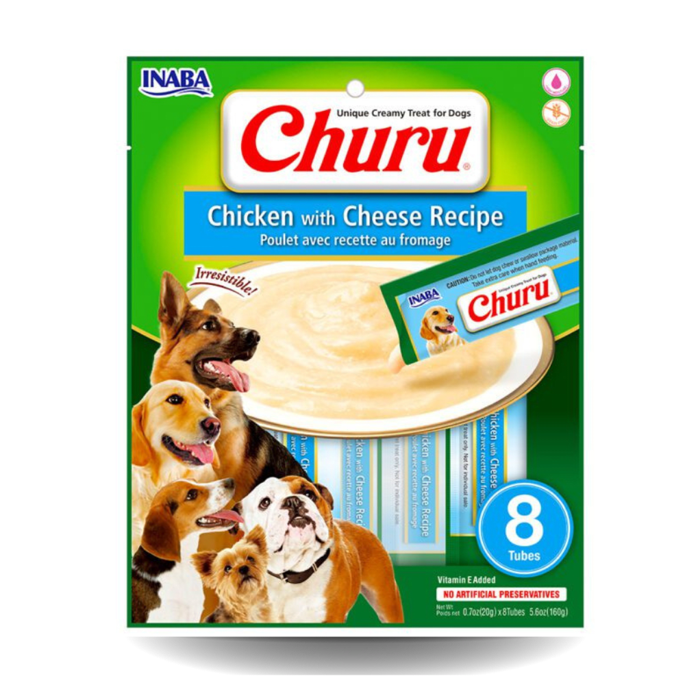 CHURU PERRO POLLO CON QUESO 160G1