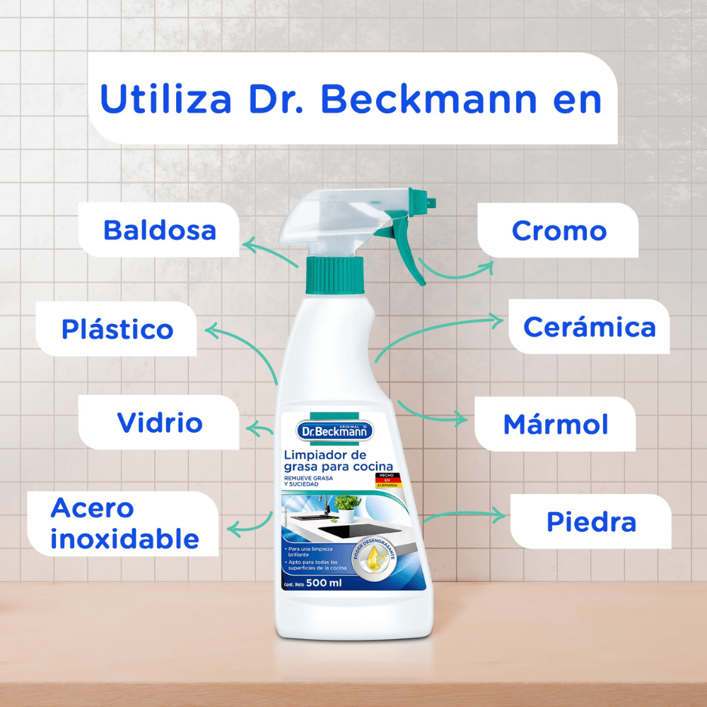 Limpiador de grasa para cocina Dr. Beckmann 500ml4