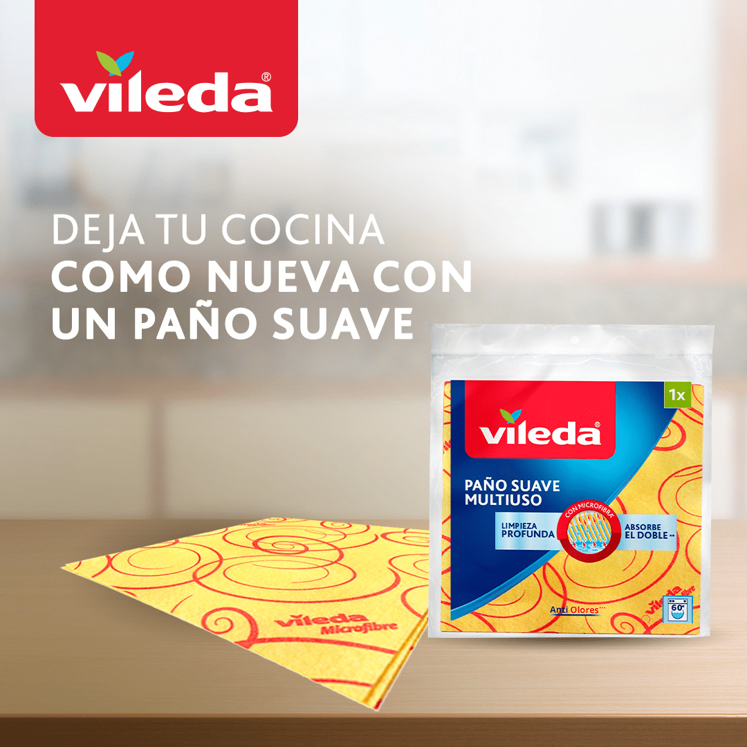 PAÑO ULTRA FRESH SUAVE VILEDA 4+22