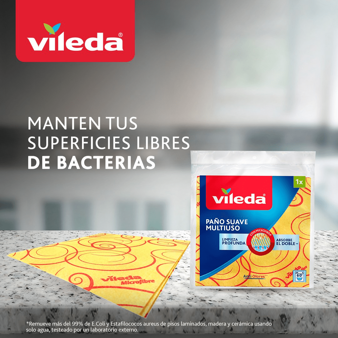 PAÑO ULTRA FRESH SUAVE VILEDA 4+23