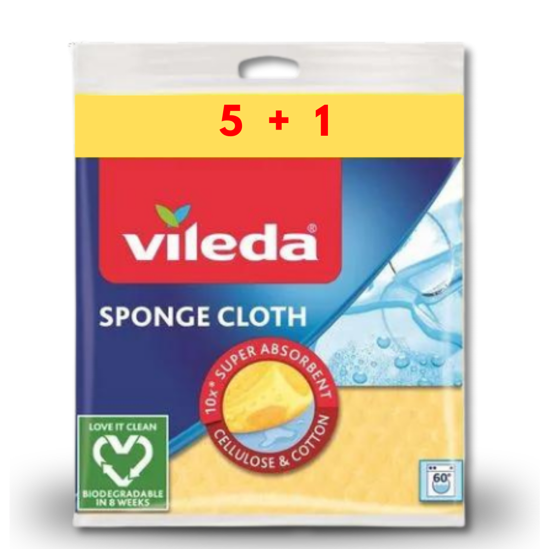 SPONGE PAÑO HUMEDO VILEDA  5+11