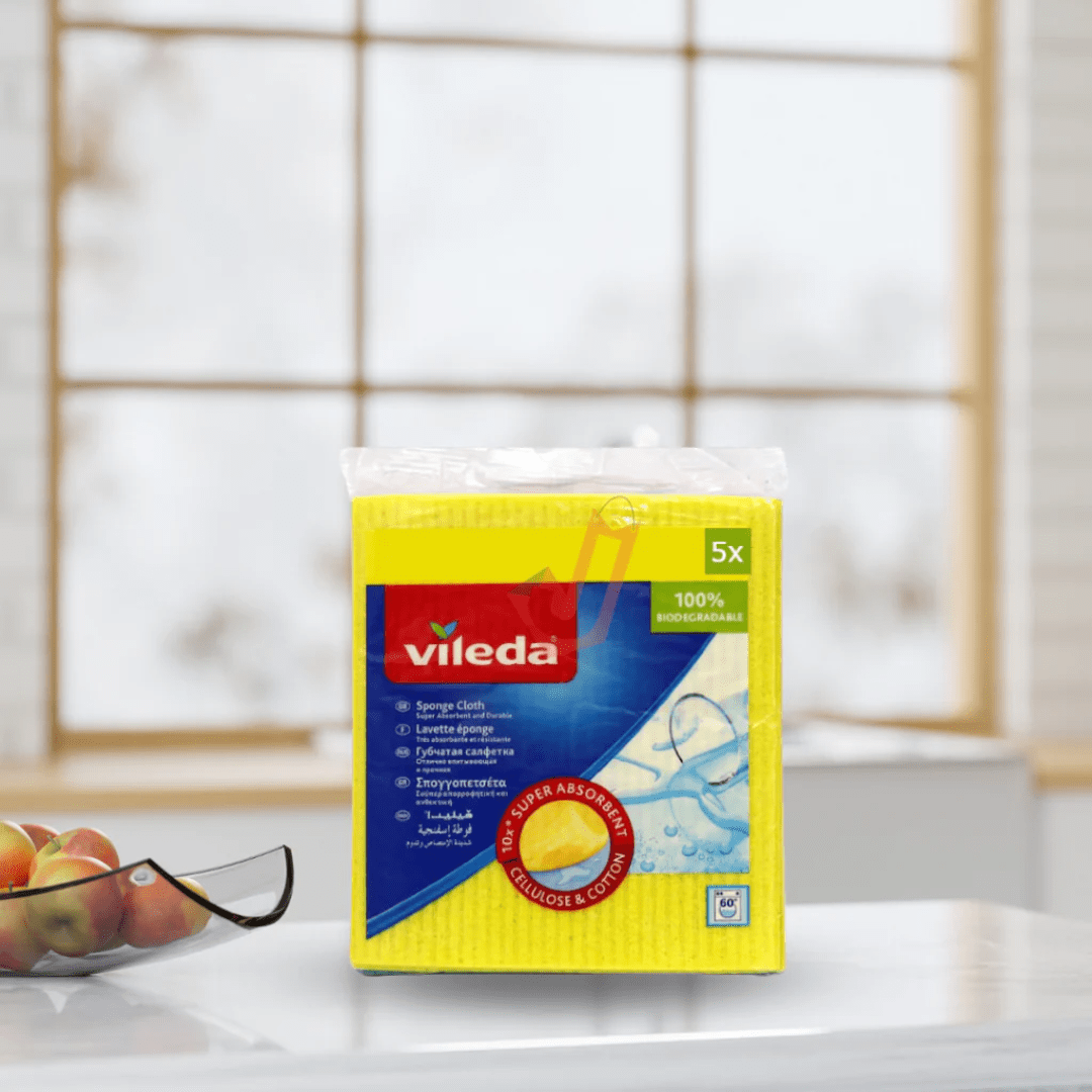 SPONGE PAÑO HUMEDO VILEDA  5+12