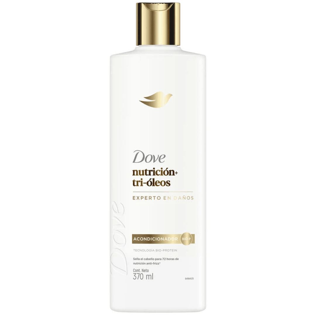 DOVE ACONDICIONADOR NUTRICIÓN + TRI-OLEOS 370ML1