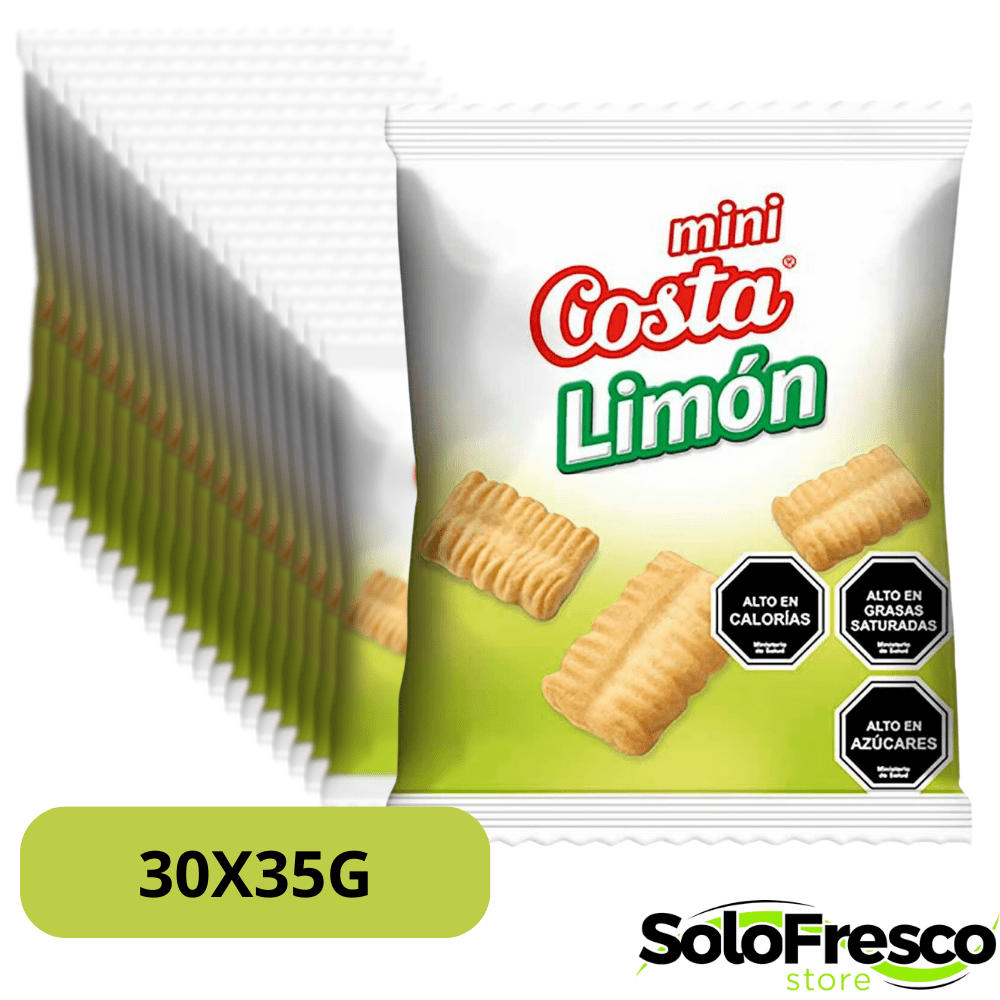 CAJA GALLETAS COSTA MINI COSTA LIMON 30X35G1