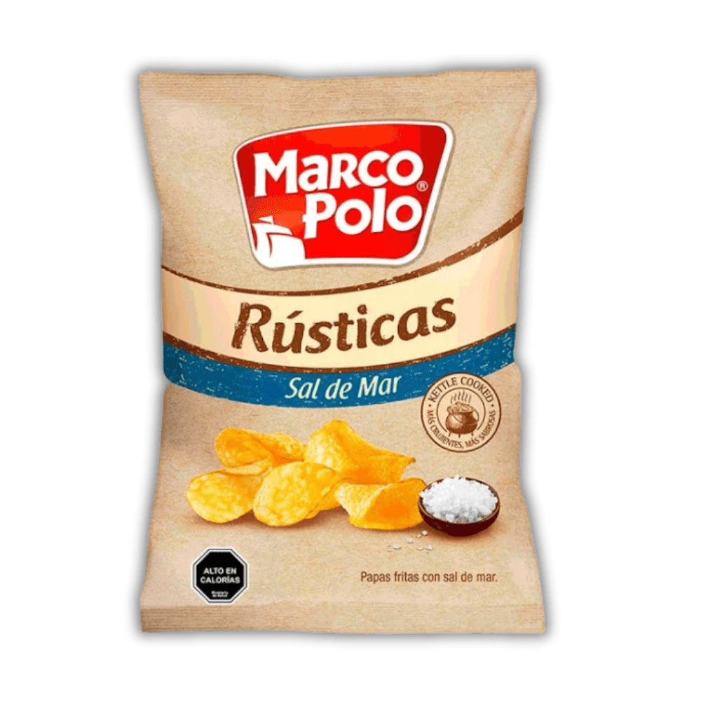 MARCO POLO PAPAS RUSTICAS SAL DE MAR 185GR1