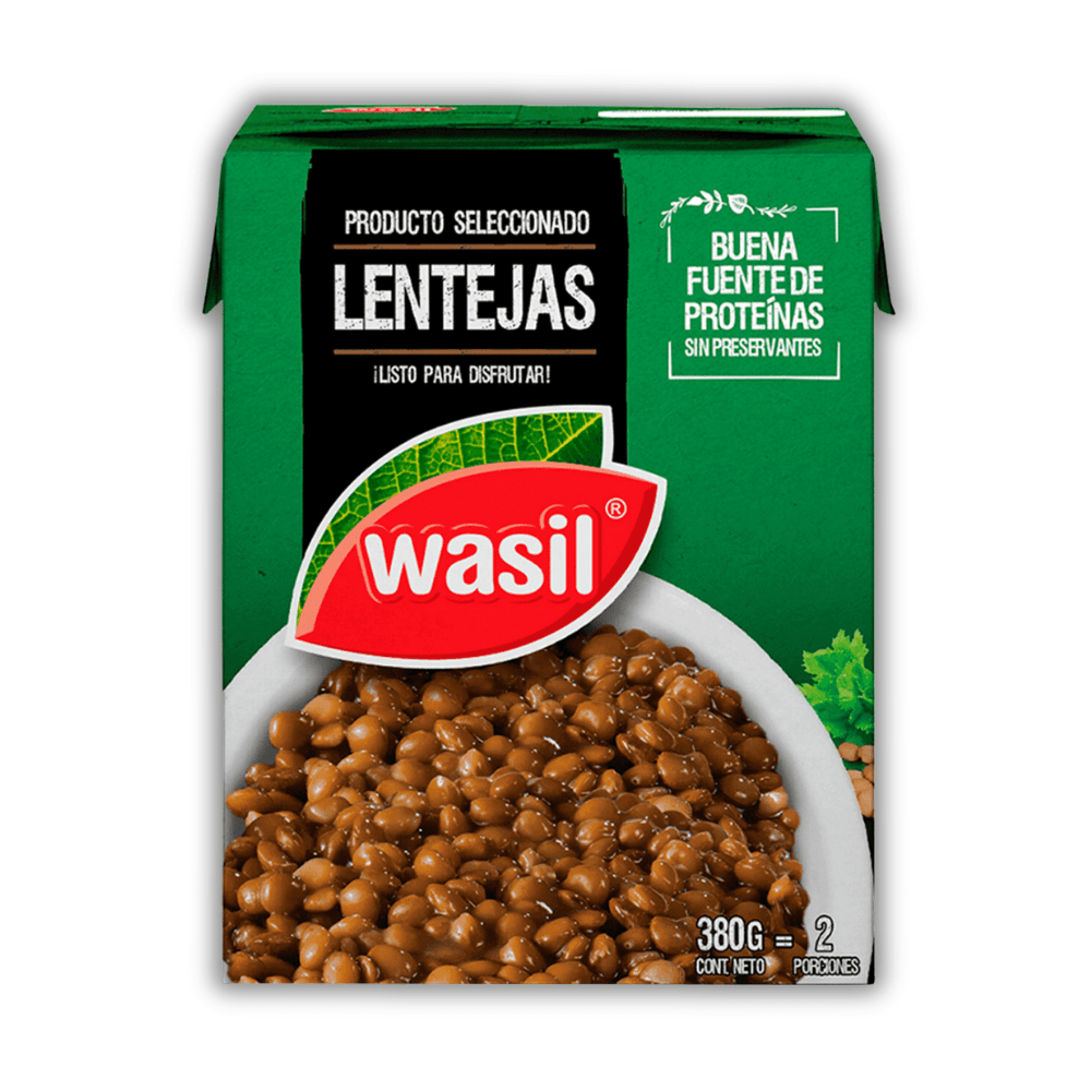 LENTEJAS  WASIL 380 GR1