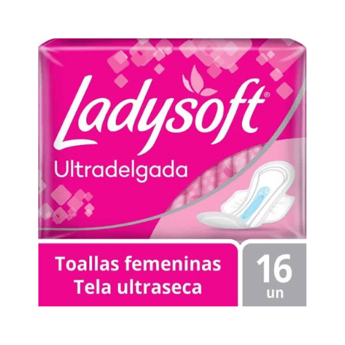 LADYSOFT ULTRA DELGADA CON ALAS 16 UN1