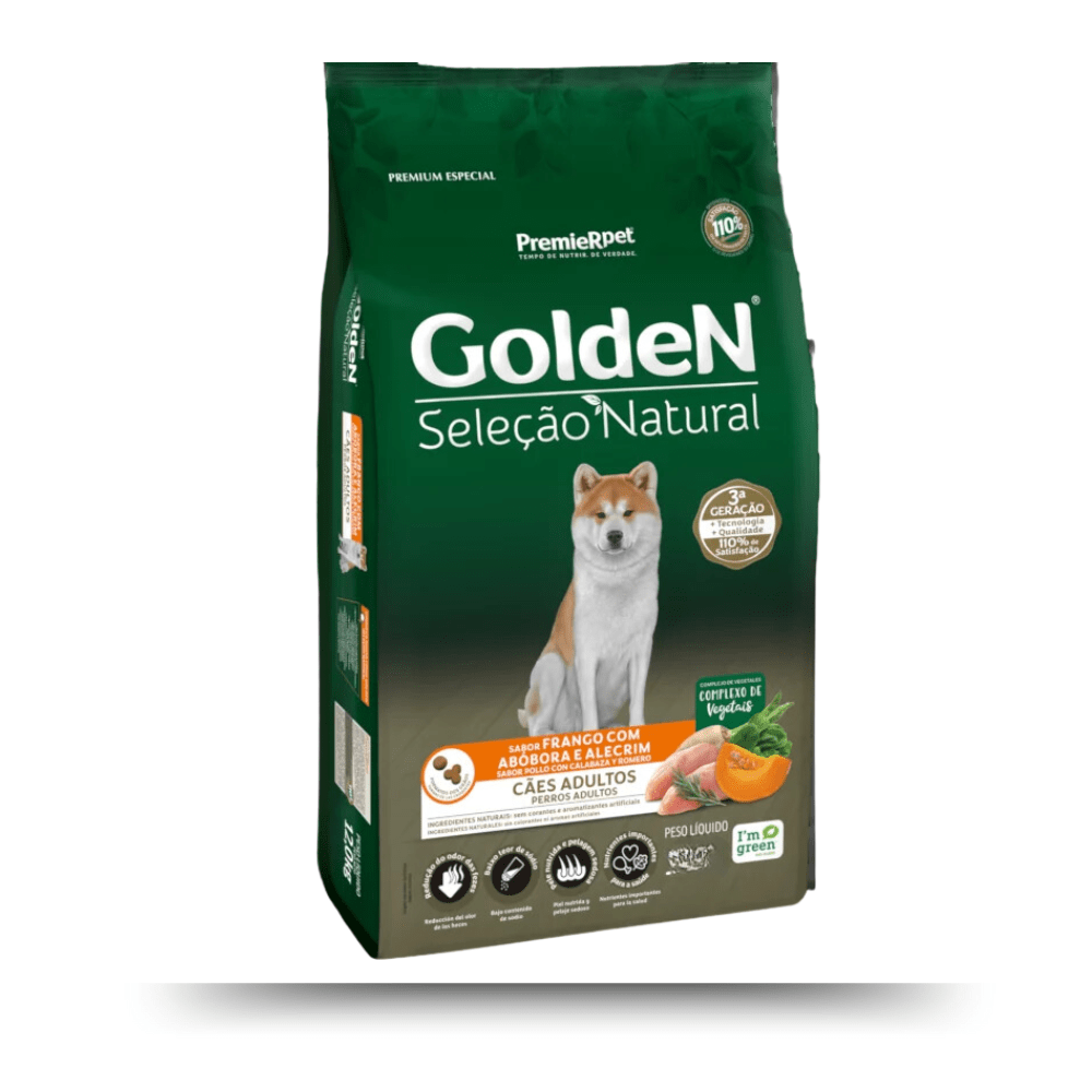 GOLDEN PERRO ADULTO SABOR POLLO CALABAZA  3 KG1