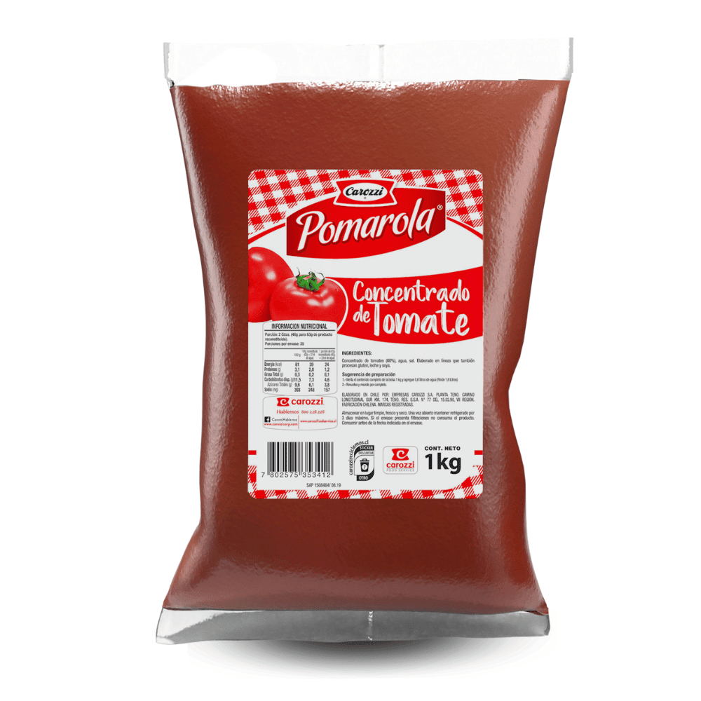 CONCENTRADO DE TOMATE CAROZZI 1K2