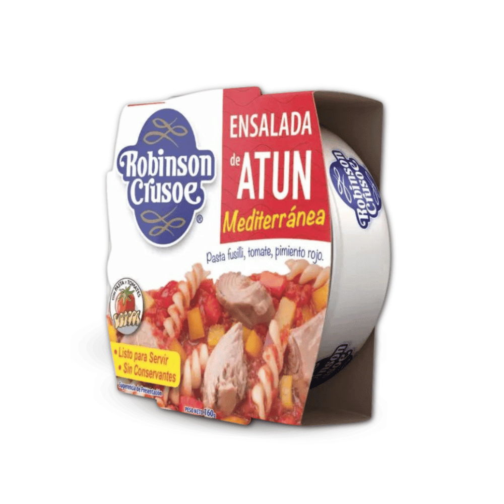 ENSALADA DE ATUN MEDITERRANEA ROBINSON CRUSOE 160G1