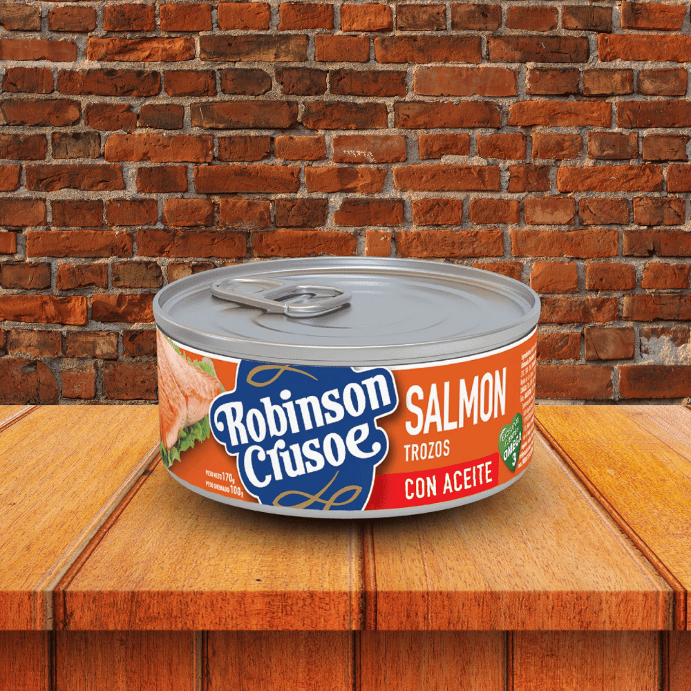 SALMON EN ACEITE ROBINSON CRUSOE 170G2