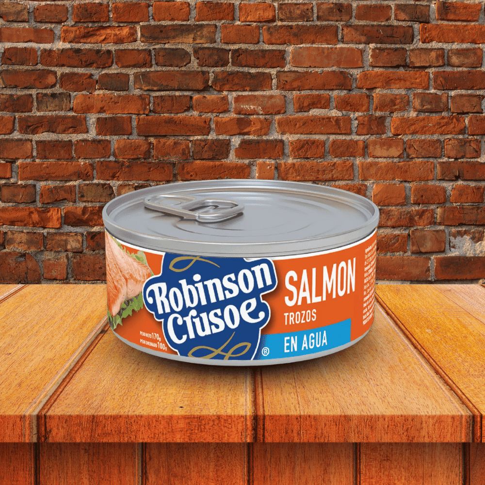 SALMON EN AGUA ROBINSON CRUSOE 170G2