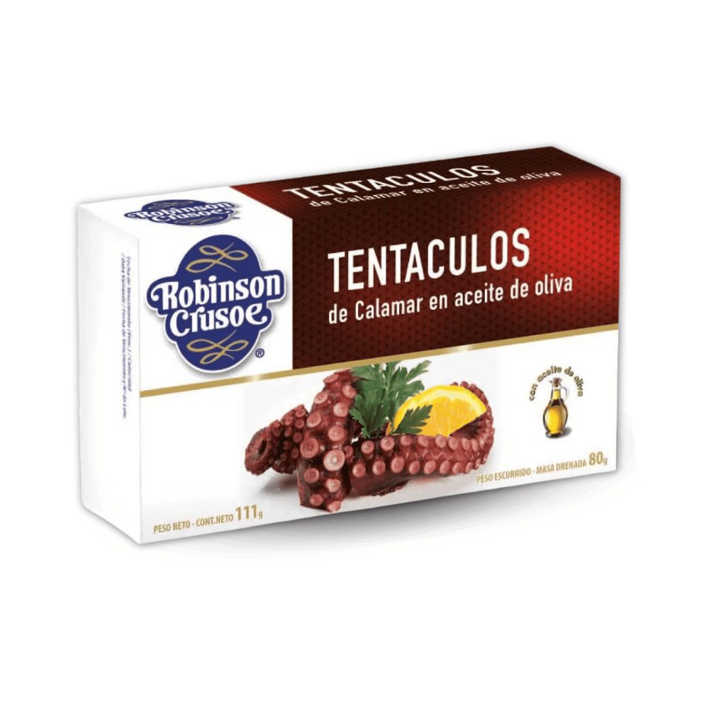 TENTACULOS DE CALAMAR ROBINSON CRUSOE 111G1