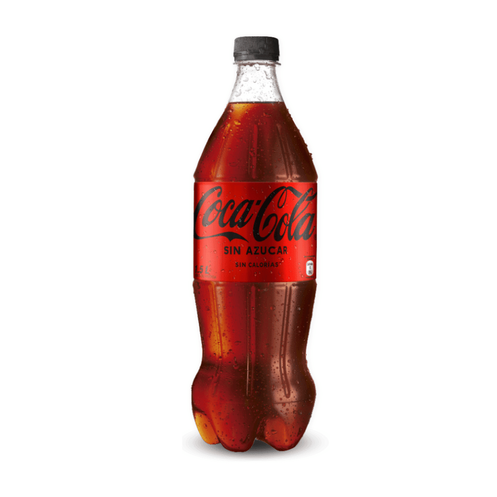 COCA COLA SIN AZUCAR 1,5L2