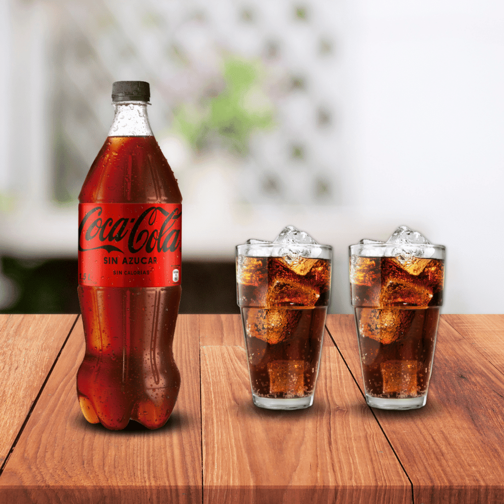 COCA COLA SIN AZUCAR 1,5L1