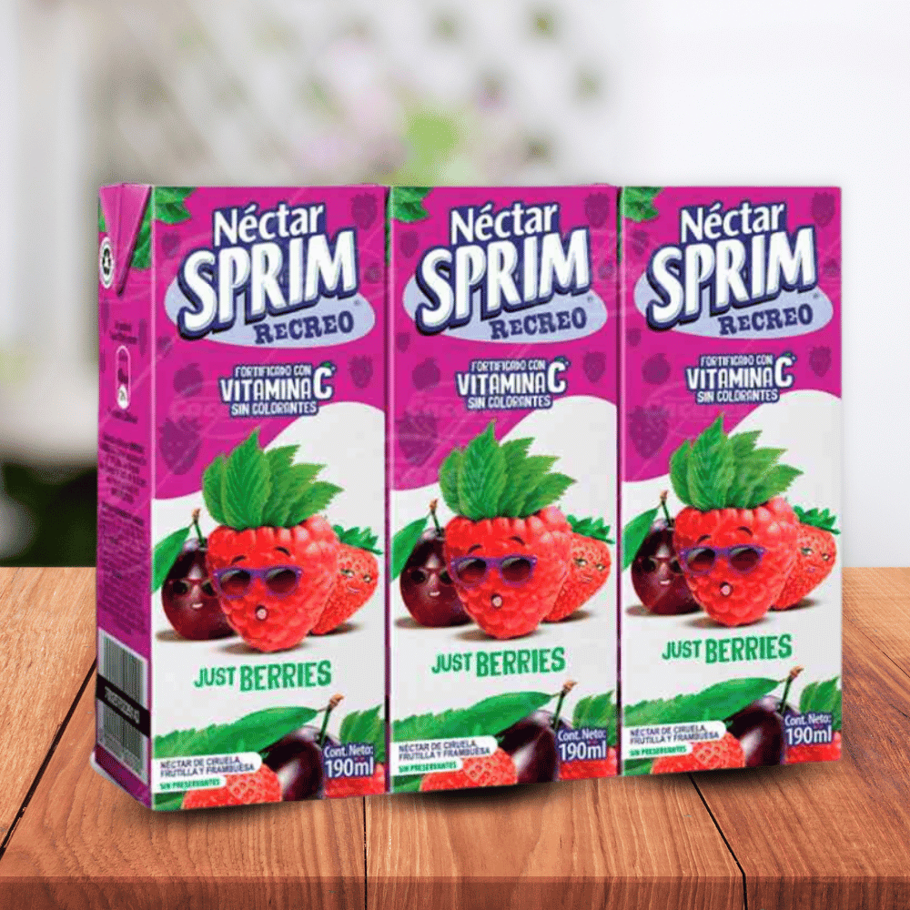 SPRIM BERRIES X3 190 ML2
