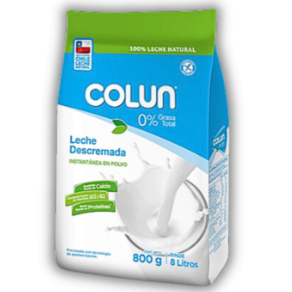 LECHE DESCREMADA COLUN 800G2