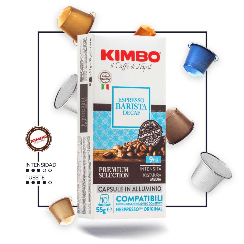 CAPSULAS COMPATIBLES NESPRESSO KIMBO DECAF2