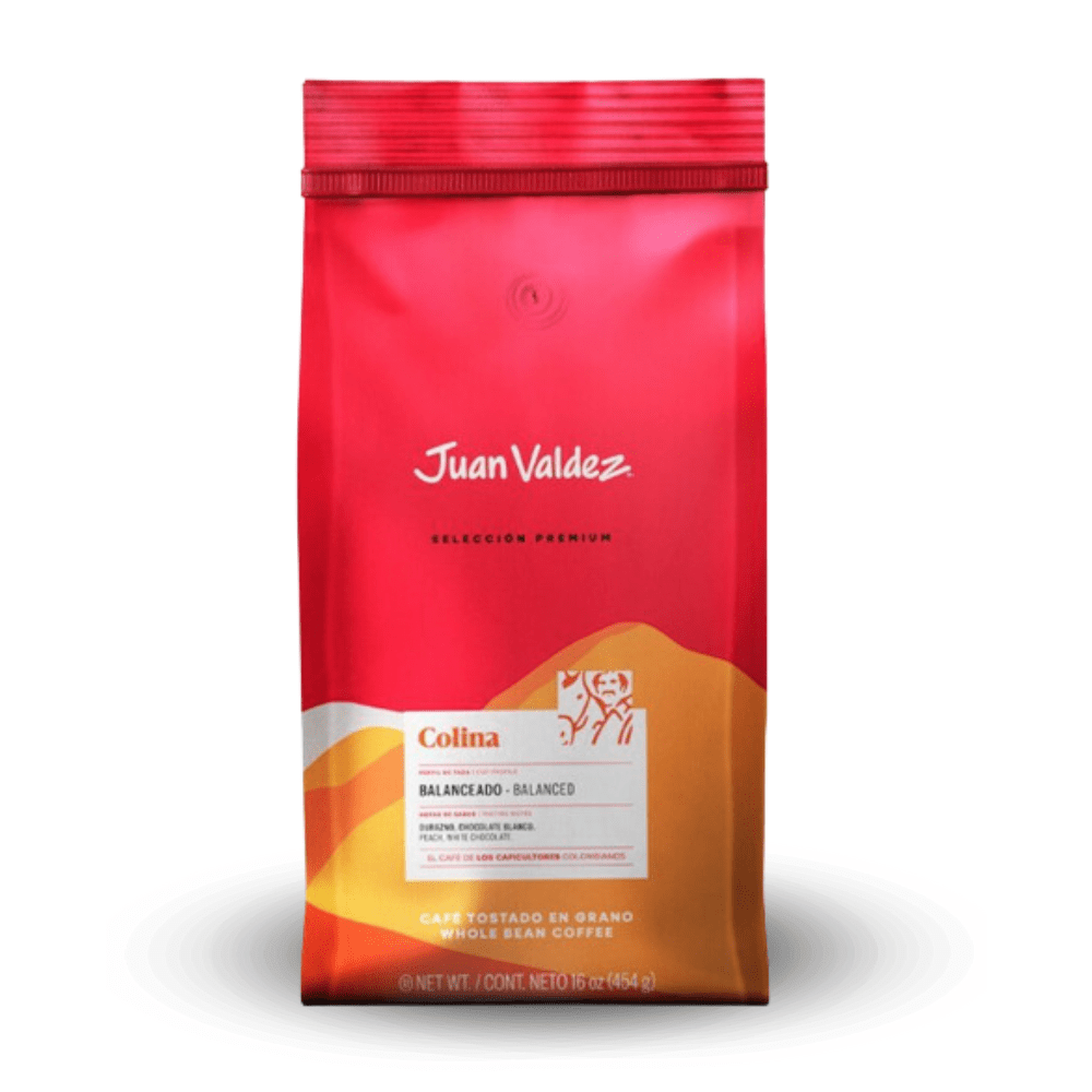 CAFE JUAN VALDEZ GRANO COLINA 454G1