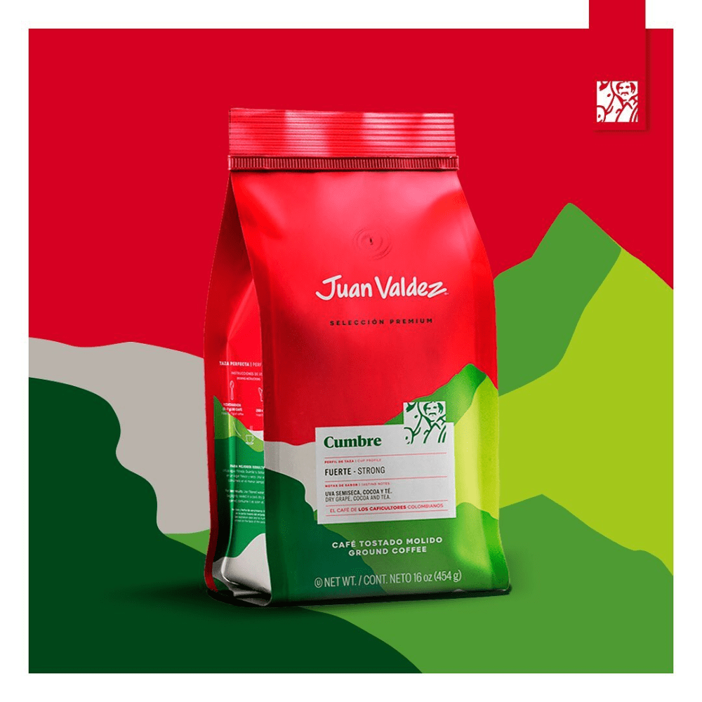 CAFE JUAN VALDEZ GRANO CUMBRE 454G2