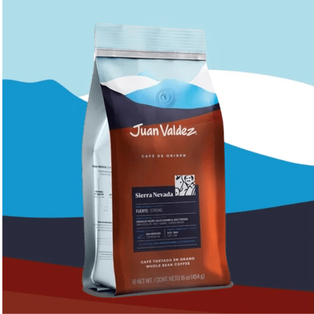 CAFE JUAN VALDEZ GRANO SIERRA NEVADA 454G2