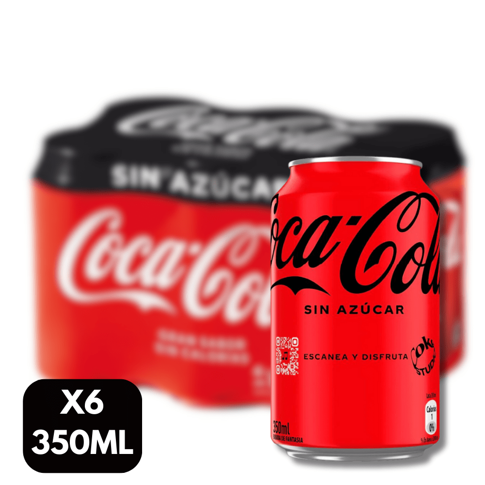COCA COLA SIN AZUCAR X6 350ML1