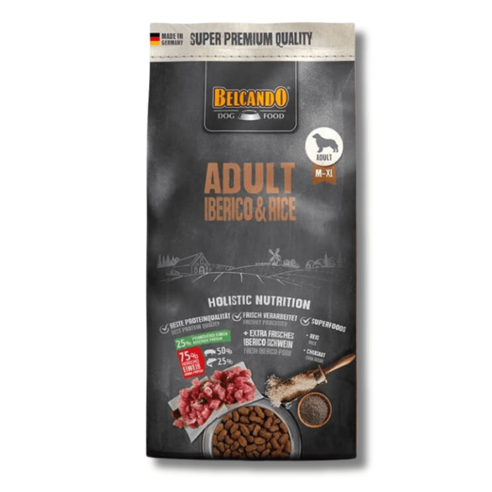 BELCANDO ADULT IBERICO RICE 12.5 KG1