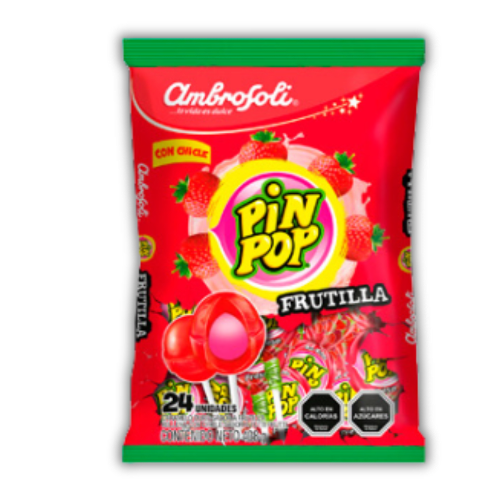 COYAC PIN POP FRUTILLA 408GR X241