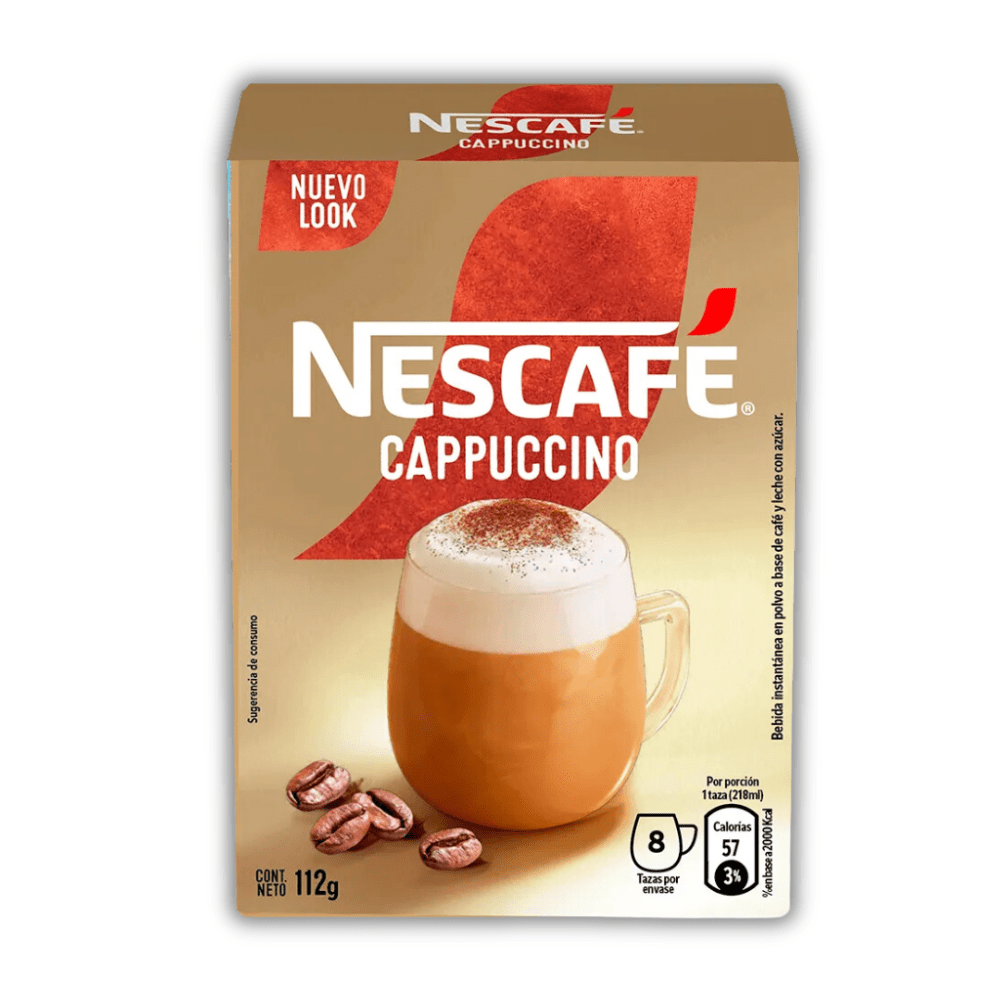 NESCAFE CAPUCCINO 8 TASAS 112 G1