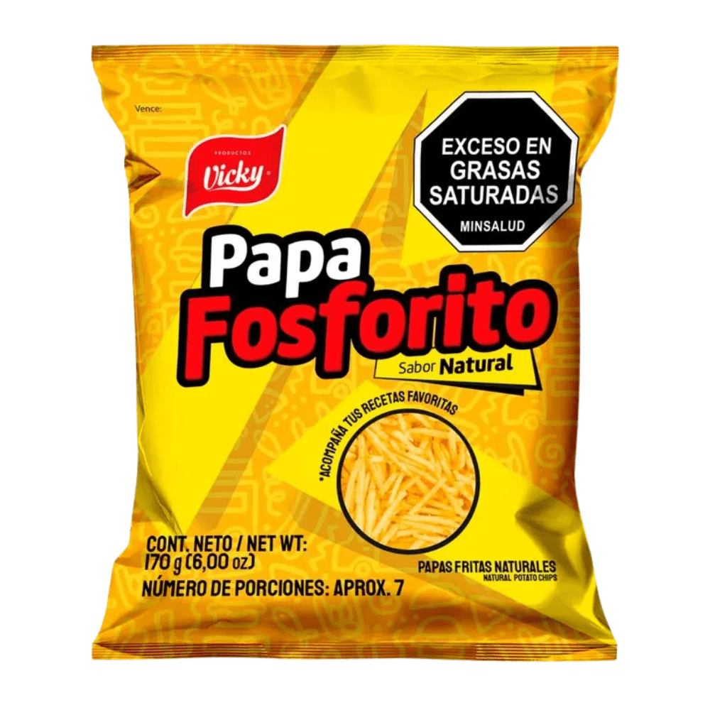 PAPA FOSFORITO VICKY 170G1