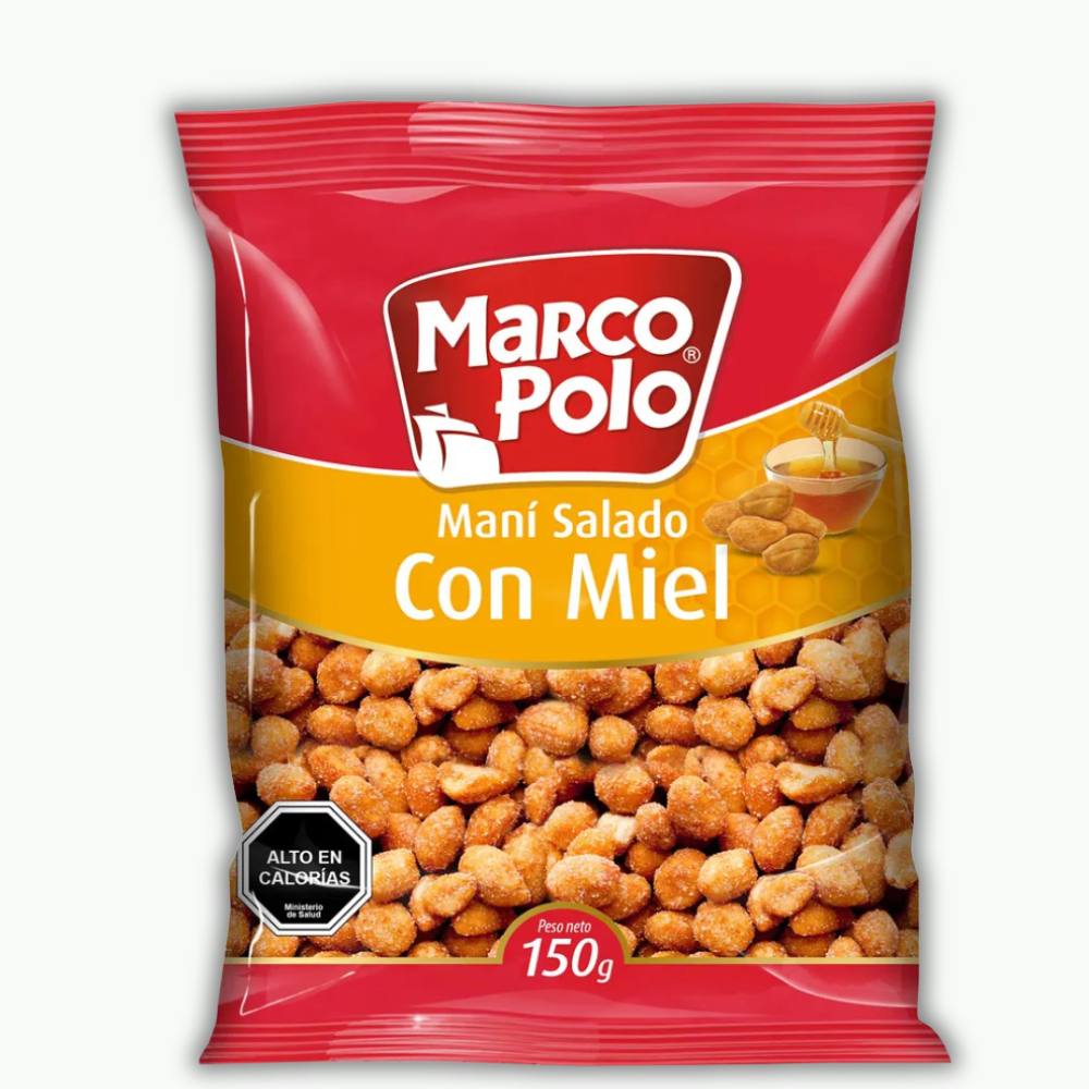 MANI SALADO CON MIEL MARCO POLO 150G1