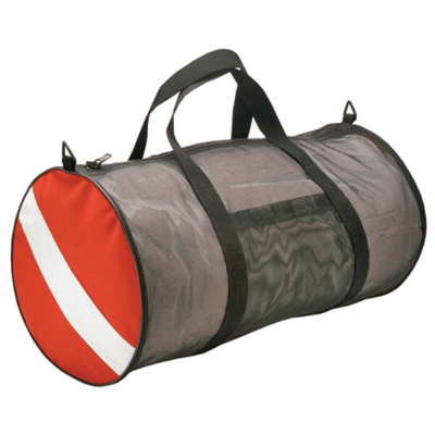Mesh Dive Flag Zipper Bag