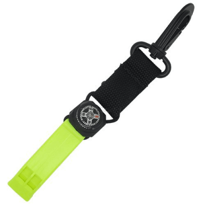 ISC Safety Whistle Compass and Lanyard