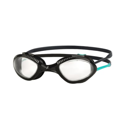Lente de Natación Zoggs Tiger Negro/Turquesa