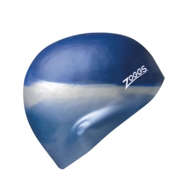 Gorra de Natación Zoggs Silicone Cap Multi Colour Plata