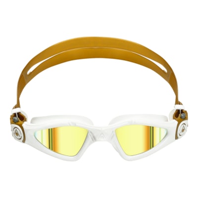 Aquasphere Lentes Kayenne Compact Fit / Blanco - Dorado / Gold Titanium Mirrored